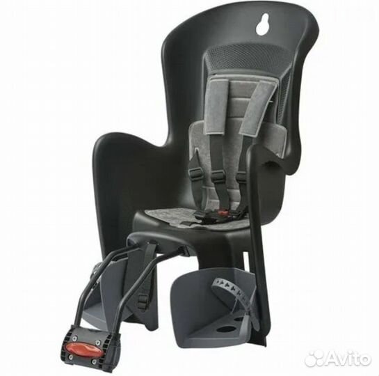 Детское велокресло Polisport bilby maxy FF black