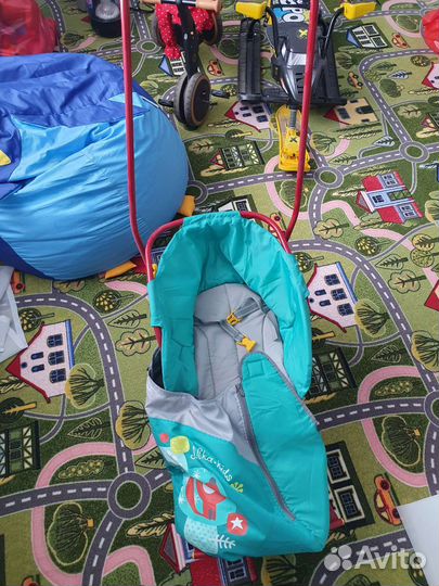 Детские санки коляска