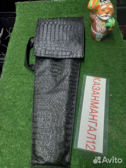 Шампура в кожаном чехле