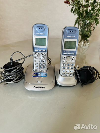 Радиотелефон panasonic 2 трубки