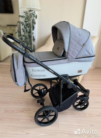 Коляска 3 в 1 Adamex Amelia