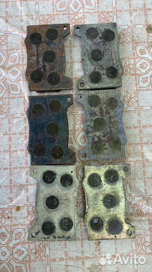 Тормозные колодки Москвич 412 и 2140 новые СССР