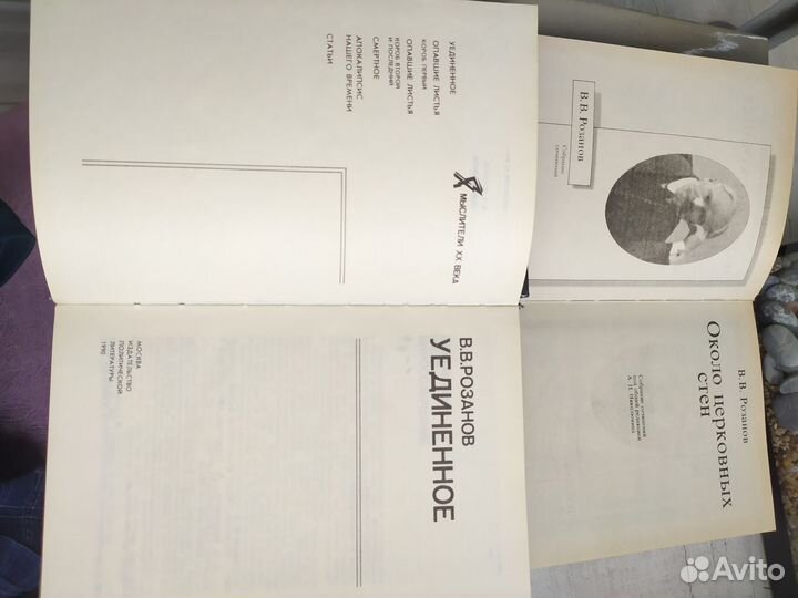 Книги В. Розанова