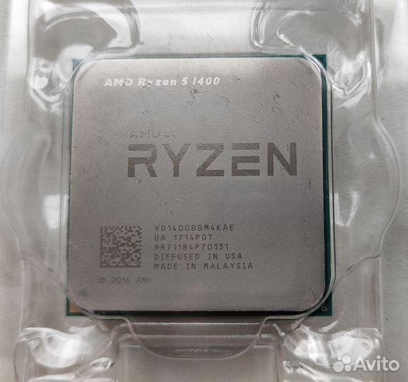 Процессор AMD Ryzen 5 1400