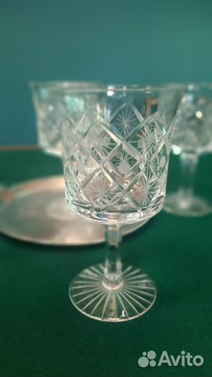 Хрустальные фужеры