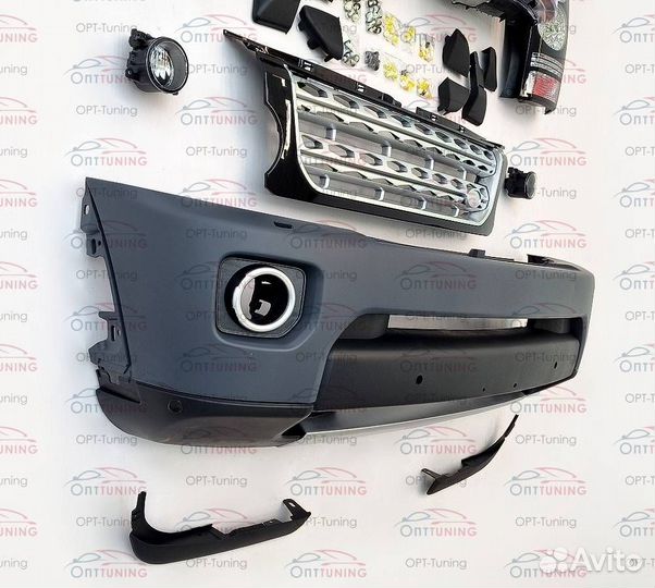 Рестайлинг на Land Rover Discovery 2004-2009