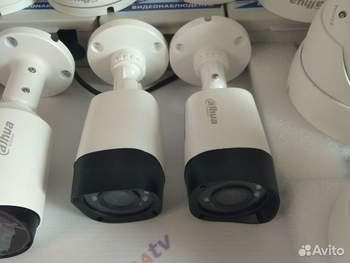 Комплект Видеонаблюдения Dahua 22 камеры IP/CVI