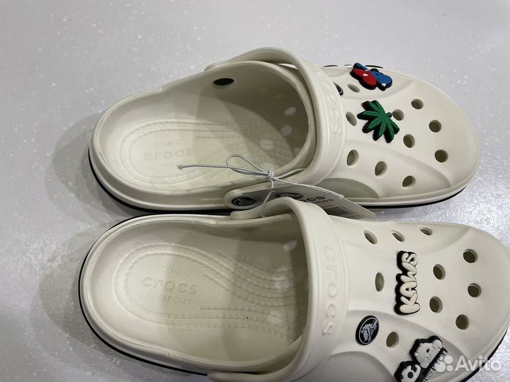 Crocs сабо белые