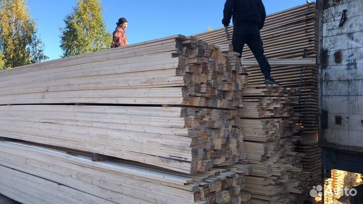 Лес брус доск