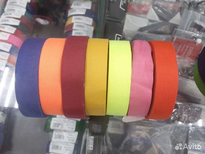 Лента для клюшки хоккейной blue sports