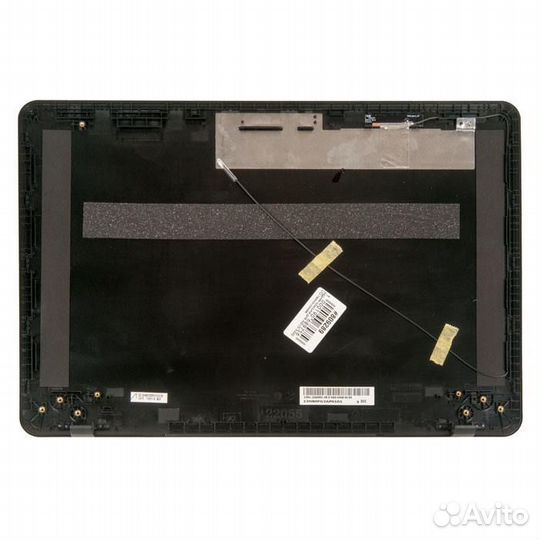 Задняя крышка для asus X442UQ темно-синяя, с разбо