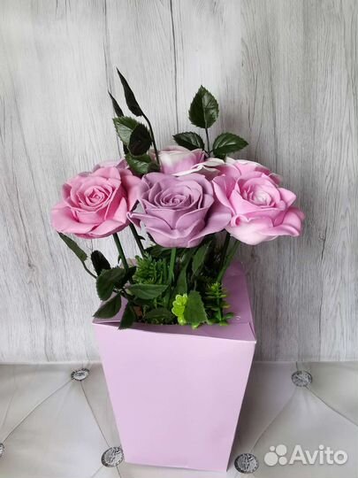 Мыло ручной работы. Набор 8 марта