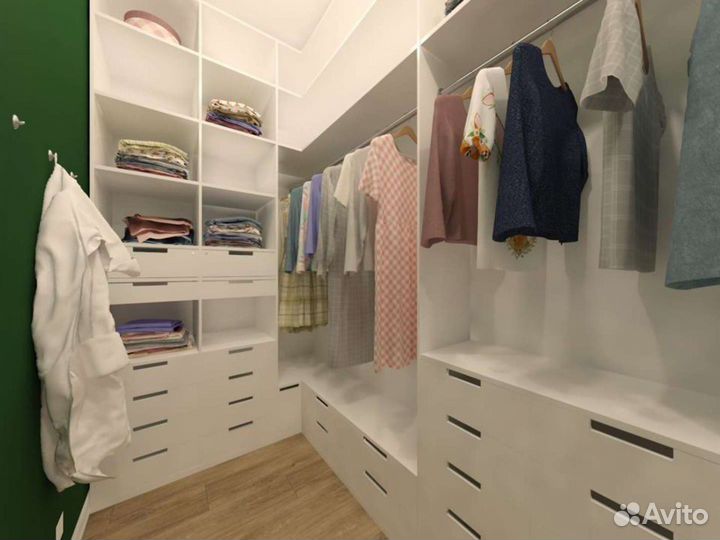 Шкафы купе, гардеробные, прихожие на заказ