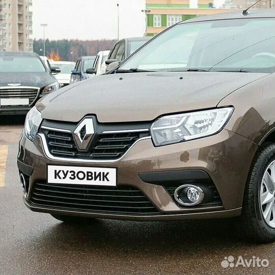 Бампер передний в цвет Renault Logan 2