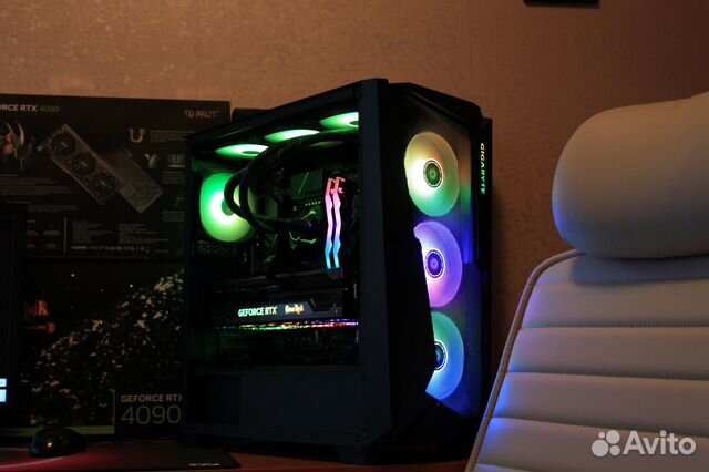 Пк RTX4090 OC/R9 7950x3d/420мм сжо/64G 6000mhz/2TB купить в Москве ...
