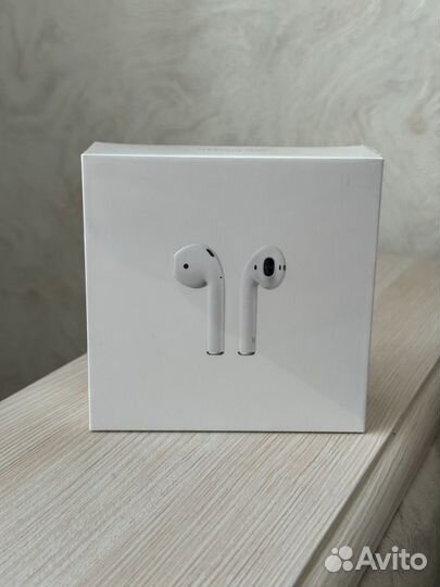 Наушники AirPods 2 новые, запечатанные, оригинал