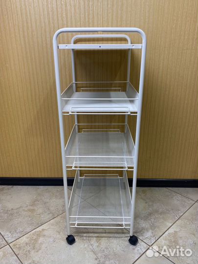 Этажерка на колесиках / тележка косметологическая