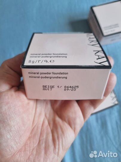 Пудра рассыпчатая беж 1 -2 шт