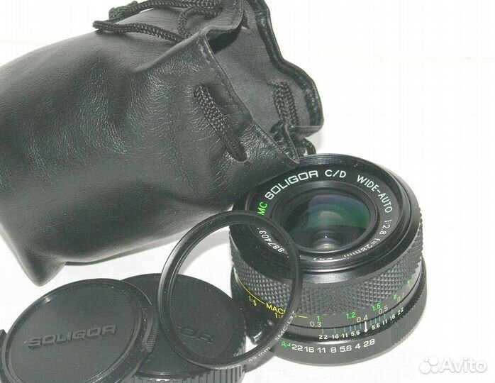 Объектив Soligor 28 mm F2.8 С/D Масrо мс