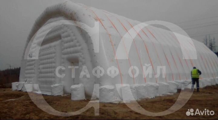 Надувной ангар