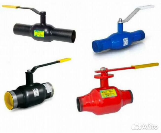 Кран Шаровый Под Приварку Ду15-Ду200; Ру10-Ру40