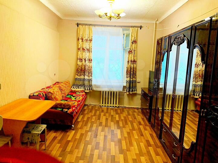 Комната 17 м² в 1-к., 2/2 эт.