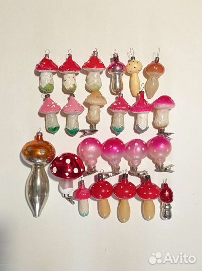 Елочные игрушки СССР