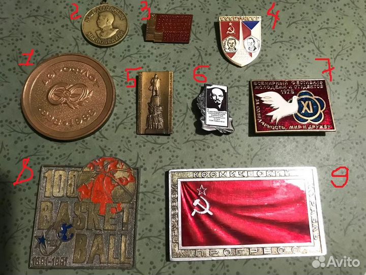 Значки СССР