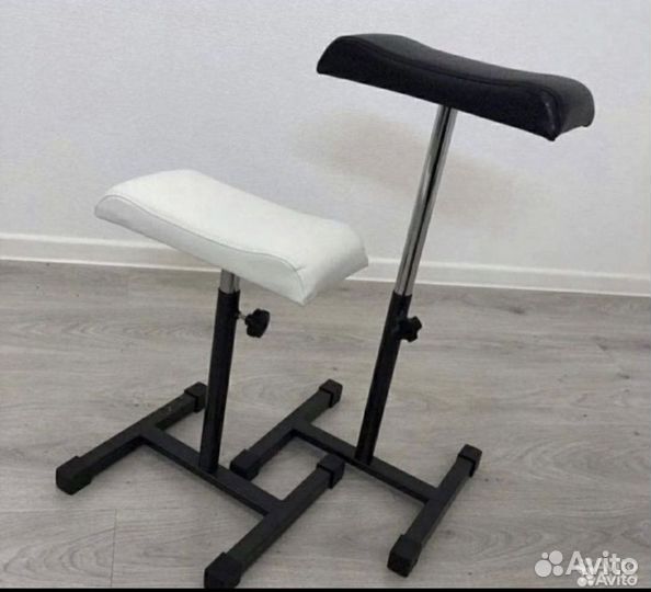 Новая подставка для педикюра белая/черная