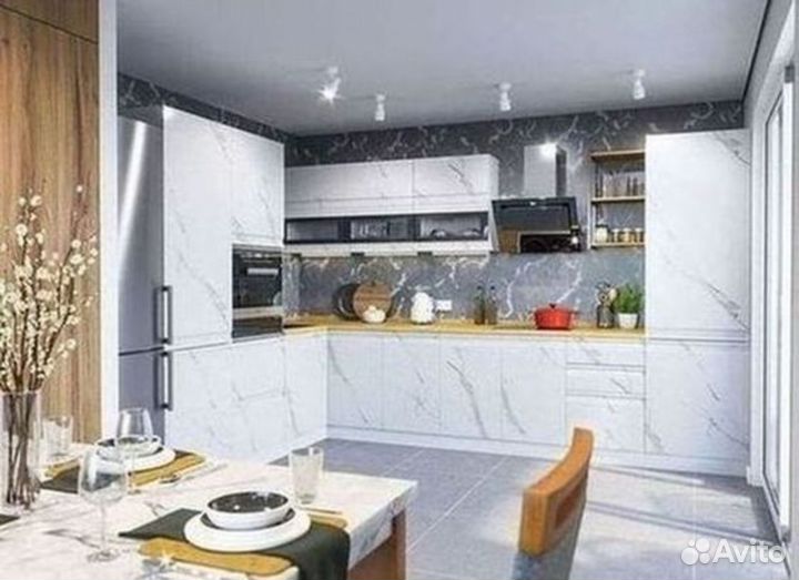 Кухонный гарнитур с техникой