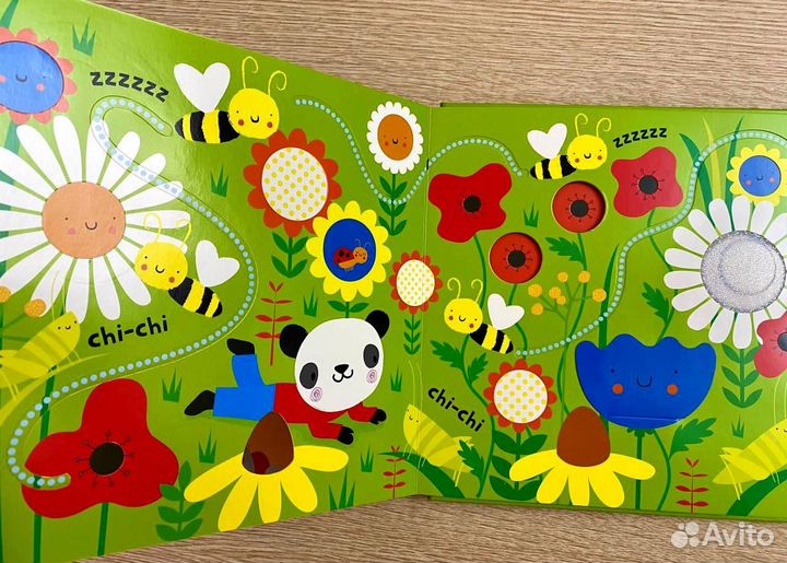 Музыкальная тактильная книга для малышей