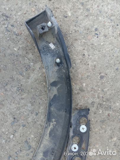 Накладка крыла заднего правого Renault Kaptur