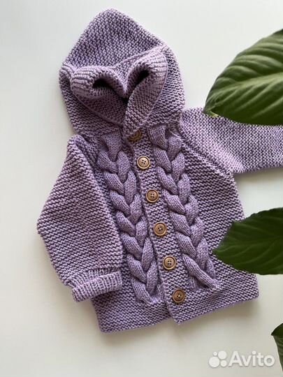 Кофта детская вязаная