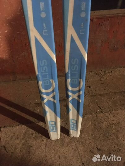 Беговые лыжи с креплением nordway. бу