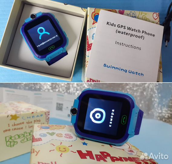 Детские Gps Часы Kid Swimmer Родительский контроль