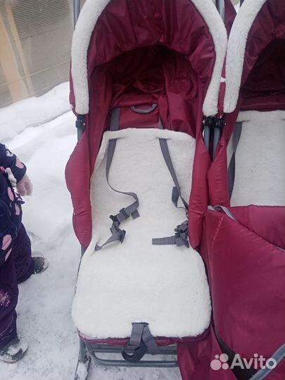 Санки для двойни