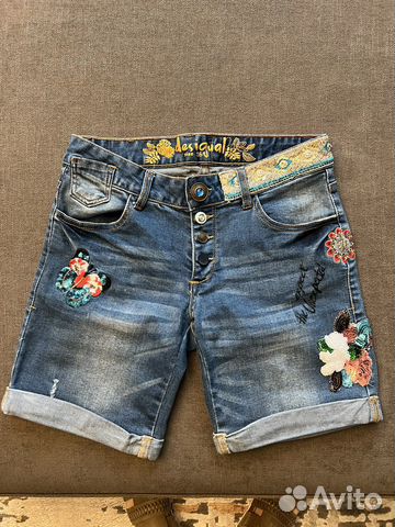 Шорты джинсовые и майка Desigual