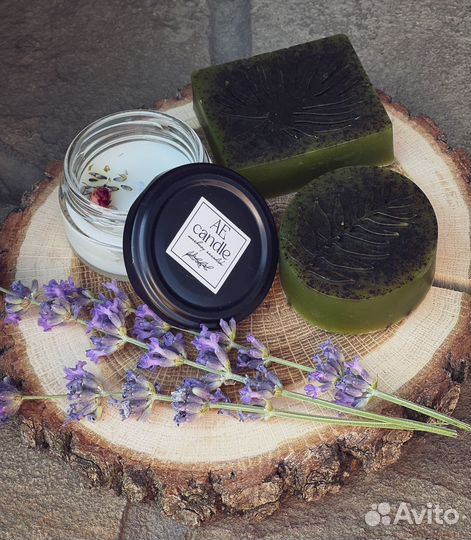Набор свеча мыло