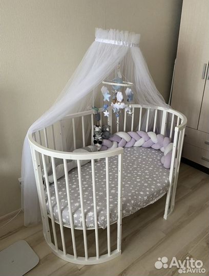 Детская кроватка трансформер