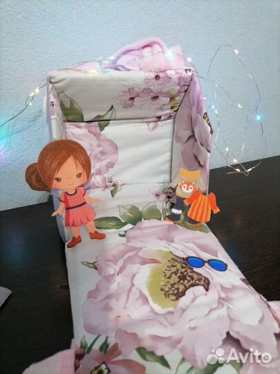 Сумочка для куклы, домик