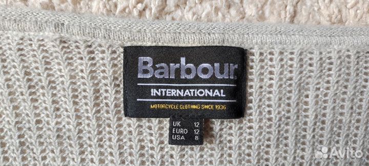 Свитер кардиган Barbour