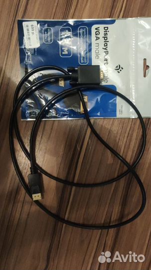 Кабель однонаправленный DisplayPort