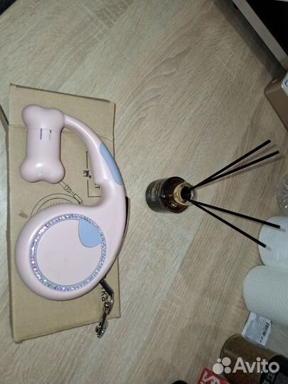 Поводок рулетка с мешками