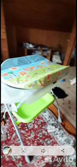 Ванночка для купания и пеленальный столик 2 в1