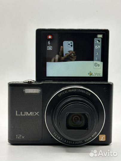 Мыльница lumix с поворотным экраном y2k