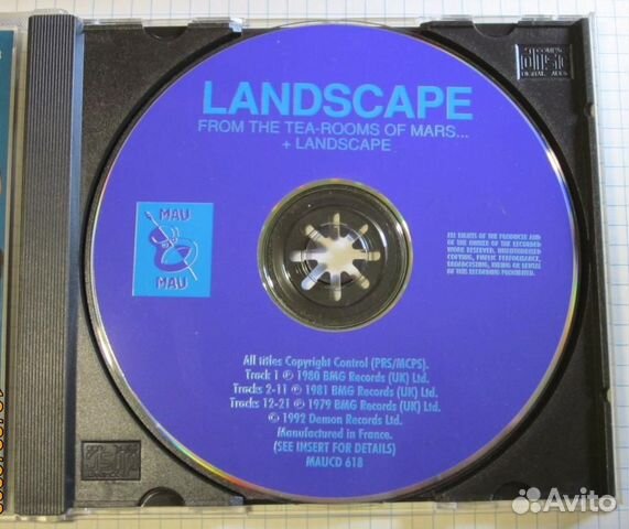 Landscape - From The Tea-rooms Of Mars.1981 CD