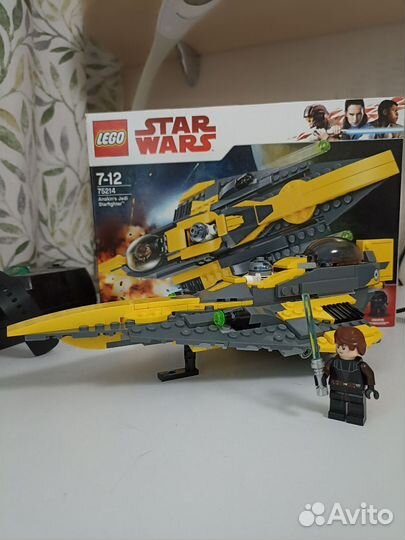 Lego star wars. Anakins Jedi starfighter. 75214