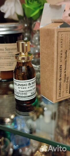 Духи orange & Jasmine, VanillaZielinski & Rozen