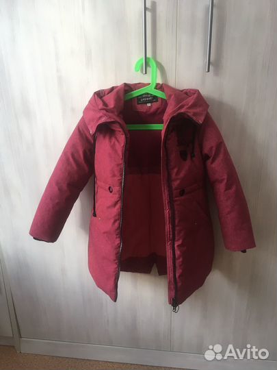 Парка детская зимняя для девочки 140