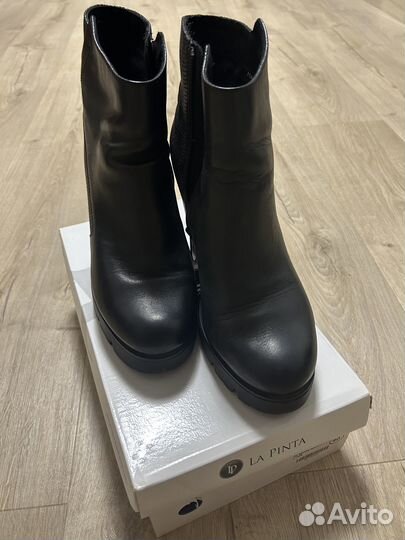 Ботильоны натуральная кожа 39